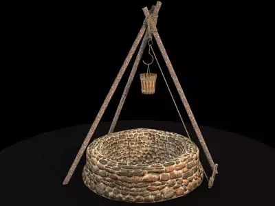historical well 3D model