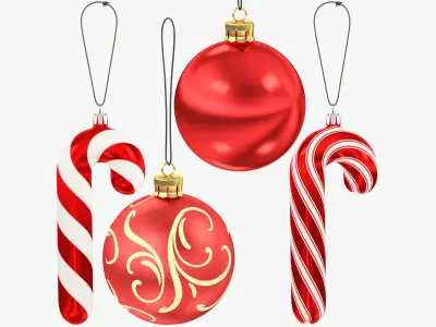 Christmas Tree Toys Collection V1 3D model