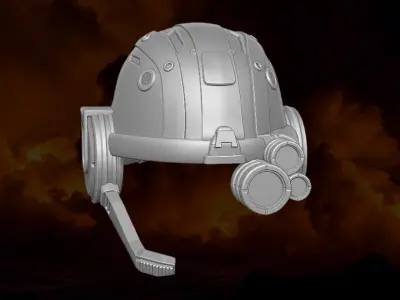 Hell Trooper Kit 3D printable files for Action Figures 3D print model