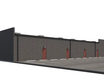 Retail-107 Retail Store 3D model