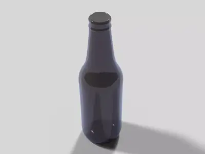 Glass Bottle 3D model