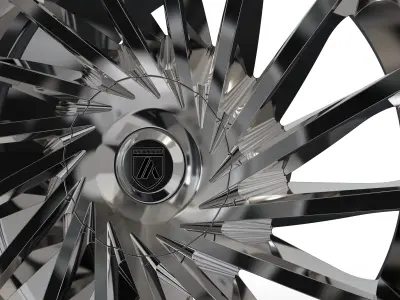 ASANTI MATAR WHEEL 3D MODEL 3D model