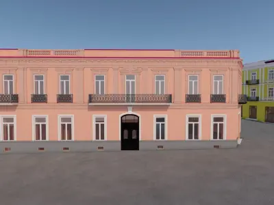 Part of Tbilisi 3D model