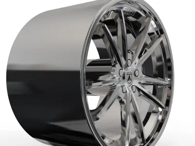 ASANTI SIGMA WHEEL 3D MODEL 3D model