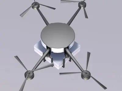 Medical Drone 3D model
