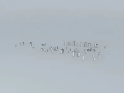 Trees on the Port Part 07 Free 3D model