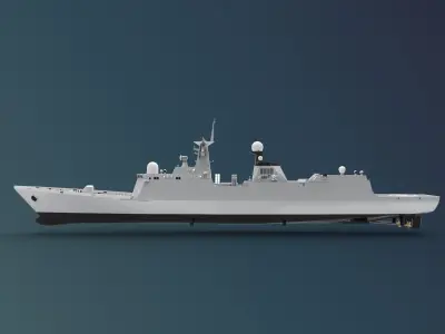 Type 054A frigate 3D model