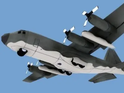 AC130 Spectra 3D model