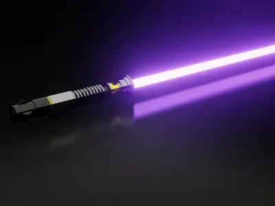 Light Saber -Starwars Low-poly 3D model