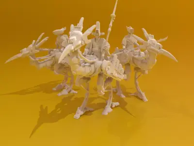 Omagatoki Riders 3D print model