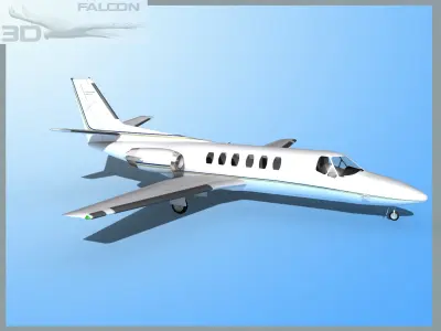 Falcon3D Citation V C560 F05 3D model