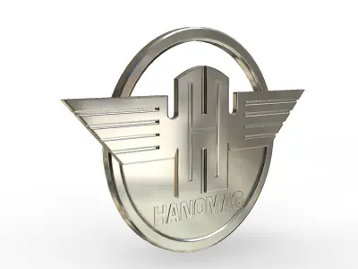 hanomag logo 3D model