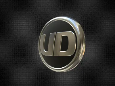 ud logo 3D model
