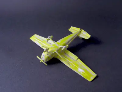 Cessna 172 Skyhawk 3D print model