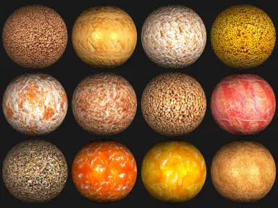 70 food groceries PBR photo seamless 4k textures Texture