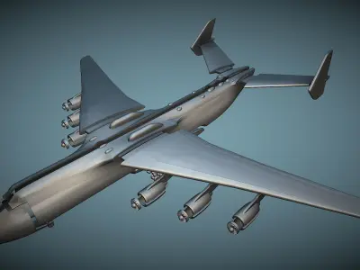 Antonov An-225 Mriya - 3D Printable Model 3D print model