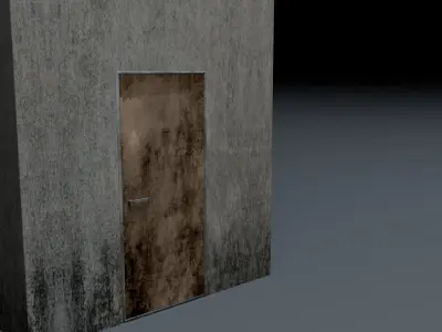 Berlin Wall Guard Tower v2 3D model