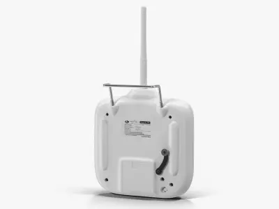 DJI Phantom Remote Control 5 8GHz Low-poly 3D model