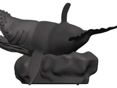 Humback Whale  3D model