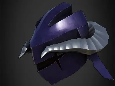 Overlord Albedo Helmet for Cosplay 3D print model