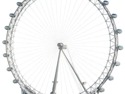 London Eye 3D model buy