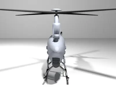 Drone - UAV Firescout 3D model