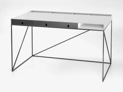Caro Writing Table Free 3D model