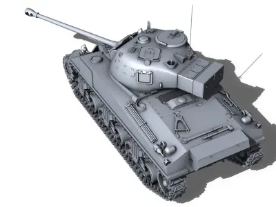 M4 Sherman Firefly VC 3D model