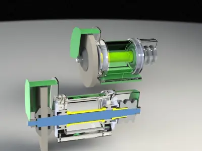  wheel meule elecrique Free 3D model