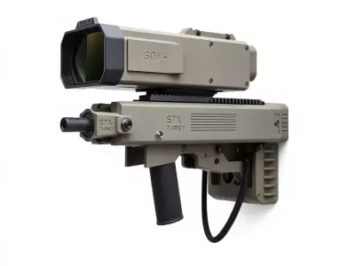 Tactical Targeting System Model Pack Low-poly 3D model