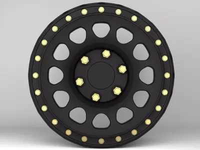 Method MR202 Wheels 3D model