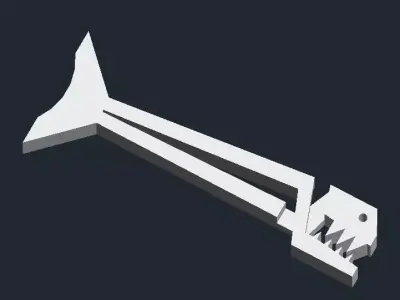 Shark Free 3D print model