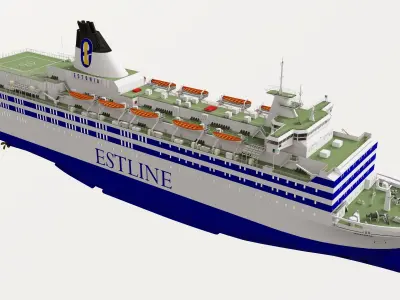 MS Estonia for SketchUp 3D model