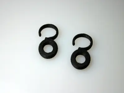 Curtain ring Free 3D print model