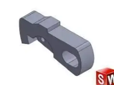 Riffle lock pressure Free 3D model