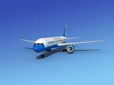 Boeing C-32 US Air Force  3D model