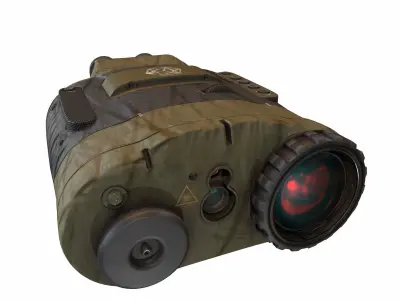 Laser designator 3D model