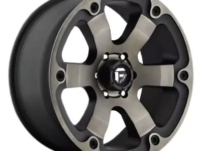 Fuel Beast Wheel Black With Dark Tint Face F150 Raptor 3D model