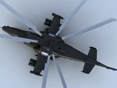 Ka-50 Black Shark  3D model