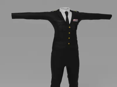 General Uniform Low-poly 3D model