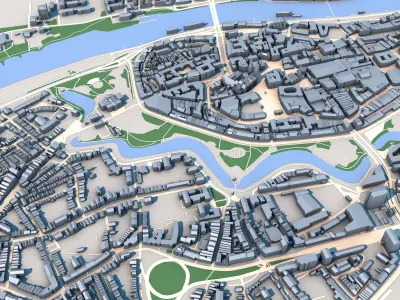 Bremen Cathedral Germany 3D model