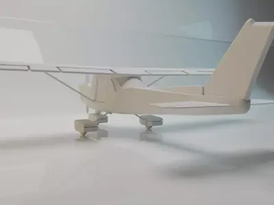 Cessna Plane Free 3D model