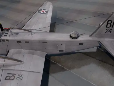 Douglas B-18 Bolo 3D model