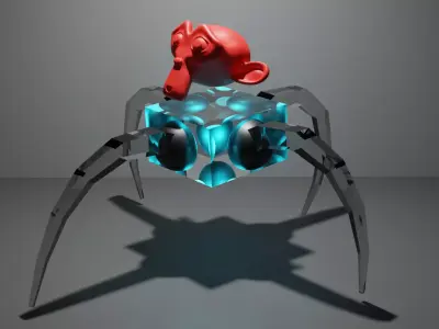 Creature Character 3D model