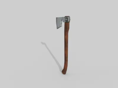 stylized Axe Low-poly 3D model