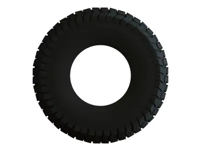 18X850-8 Chevron Tractor Tire 3D model