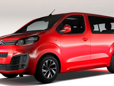 Citroen SpaceTourer L1 2017 3D model