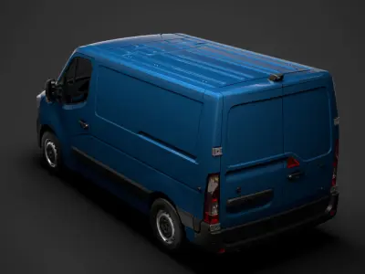 Renault Master L1H1 Van 2020 3D model