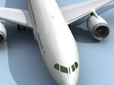 787 Airplane 3D model