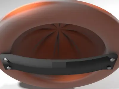 Personal Armor Shield - Medieval Langobart 3D model